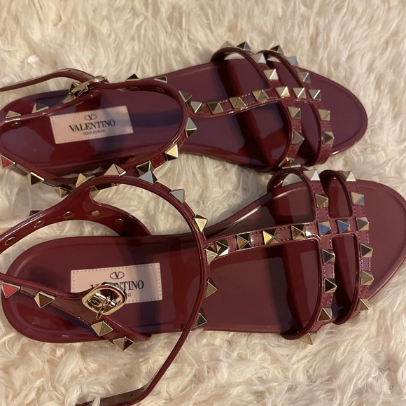 Valentino Rockstud Sandal - Picture 2 of 5